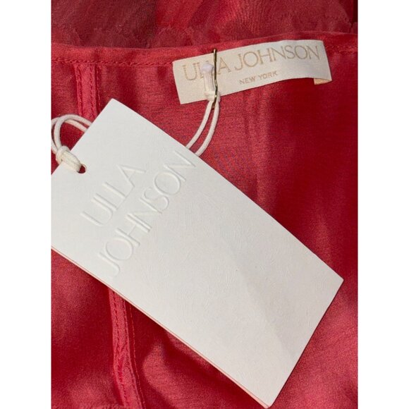 Ulla Johnson Gisele Dress in Desert Rose 2 New Womens Midi Silk Cocktail - Picture 8 of 10